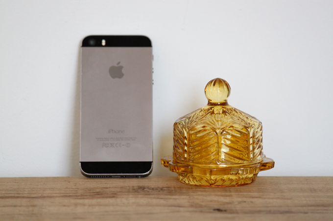 ガラス キャニスター ポット 小物入れ 八角形 蓋付き