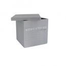 FoldファブリックボックスM 収納 ディスプレイ プランター おしゃれ ケース BOX 布製