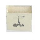 Burlap ラック M 収納 ディスプレイ おしゃれ ケース BOX 布製 軽量 アンティーク調