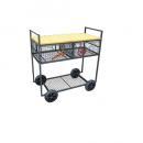 Tool 2ドロワー カート シェルフ 棚 ワゴン アイアン 木製 おしゃれ 収納 カジュアル