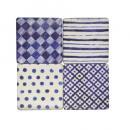 レジンタイルコースター07 (4枚セット) おしゃれ かわいい カラフル キッチン用品 幅96