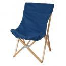 WOODEN BEACH CHAIR ネイビー ナチュラル アウトドア 椅子 おしゃれ 高さ85