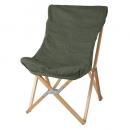 WOODEN BEACH CHAIR カーキ ナチュラル アウトドア 椅子 おしゃれ 高さ85