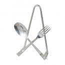 PLATE & NAPKIN STAND B ブックスタンド シルバー おしゃれ 雑貨 高さ20