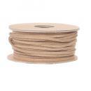 FAKE SUEDE STRING M ブラウン 革紐 DIY おしゃれ アクセサリー 長さ10m