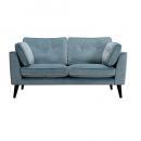 VELVET SOFA 2 SEATER L.BLUE ソファ 2人掛け おしゃれ 幅168