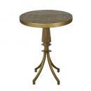 "CRAIG'' METAL SIDE TABLE サイドテーブル アイアン 木製 高さ75