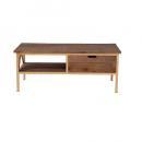 "DARCEY'' PINE COFFEE TABLE センターテーブル ナチュラル 木製 高さ48