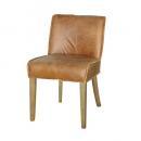 RANDY CHAIR TAN 椅子 チェア 重厚感 おしゃれ 大人 ブラウン 高さ78