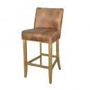 RANDY HIGH CHAIR BROWN 椅子 チェア 重厚感 おしゃれ ブラウン 高さ105