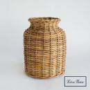 ARUROG&GLASS フラワーベース ポット 花瓶 ガラス おしゃれ 高さ27