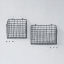 WIRE ウォールBOX タイディ (L) ワイヤー シンプル かご バスケット 幅32