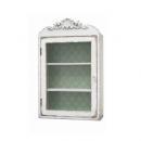 シャビー 壁掛けアラベスク3段ラック  アラビア風　フェミニン アンティーク調 おしゃれ 棚