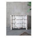 チェスト 棚 木製 おしゃれ アンティーク調 ホワイト 白 シャビー 収納 引き出し