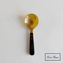 HORN トーンボトム スープスプーン 水牛 角 おしゃれ ブラック 長さ11.5