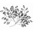 ウォールデコレーション ツリー リーフ アイアン  レトロアンティーク おしゃれ お部屋のアクセント