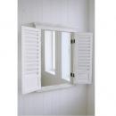 ルーバー 窓 ウォールミラー アンティーク調 通販