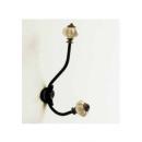 アンティークフック シャビー アイアン レトロガラス 壁掛け ガーデニング アクセサリー小物