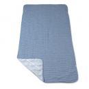 Suave Textile クール敷パッド ストライプブルー ナイロン 生活雑貨 幅100