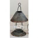 ミニランタンB ブラック 黒 2個セット アンティーク シャビー レトロ お洒落 クラシック