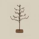 アイアンツリーブラウンS2個セット オーナメント デコ インテリアディスプレイ アクセサリーチャーム