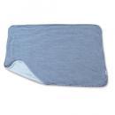 Suave Textile クールクォーターケット ストライプブルー ナイロン 生活雑貨 幅100