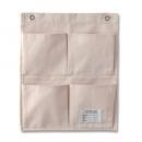 ウォールポケット ナチュラル アイボリー コットン 壁掛け 収納 おしゃれ カジュアル 幅33