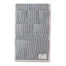 ウォールポケット ヒッコリー ネイビー コットン 壁掛け 収納 おしゃれ カジュアル 幅35