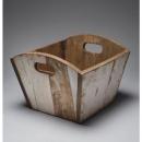 プランターボックス M アンティーク調 収納ボックス ナチュラル 木製 おしゃれ 幅38