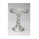 ガラススタンド(クリアー) S アンティーク調 ガラス コンポート クリア おしゃれ 上品 直径16