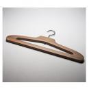 ハンガー 木製 アンティーク調 2重 おしゃれ 洋服 コート クローゼット 幅42
