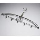 ハンガー 2個セット アンティーク調 フック付き おしゃれ 洋服 アイアン クローゼット 幅42