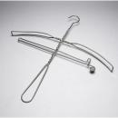 ハンガー 2個セット アンティーク調 3way おしゃれ 洋服 アイアン クローゼット 幅42