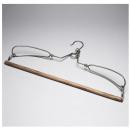 ハンガー 2個セット アンティーク調 木製 おしゃれ 洋服 アイアン クローゼット 幅41