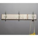 コートハンガー3 アンティーク調 木製 おしゃれ 洋服 アイアン フック クローゼット 幅60