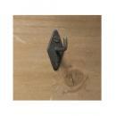 フック 小さめ アンティーク調 おしゃれ シンプル アイアン ブロンズ 小物掛け 奥行2.5