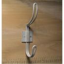 フック インダストリアル 無骨 おしゃれ シンプル アイアン シャビー グレー 小物掛け 高さ15