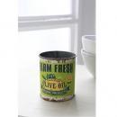 フラワーポット プランター 缶 アンティーク調 通販