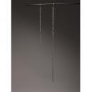 チェーン アンティーク調 シャビー シルバー ハンギング ディスプレイ モビール 長さ50