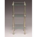 ディスプレイラック アンティーク調 ガラス ショーケース ディスプレイ おしゃれ 幅14