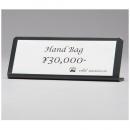 プライス立て M アンティーク調 卓上 お知らせ アイアン 日本製 シルバー 幅9