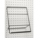 シューズハンガーL 有孔ボード用  金具 シンプル ディスプレイ 靴 ラック DIY 高さ33