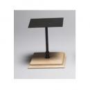 スタンドS 木製 アイアン アンティーク調 ブラウン ディスプレイ おしゃれ 高さ15