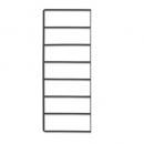 シェルフブラケット7段M アイアン ブラック DIY シンプル ブラケット 奥行22.5