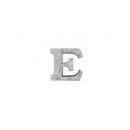ブリキアルファベットオブジェE(2個セット)インテリア イニシャル ディスプレイ エンブレム