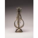 キャンドルホルダー/シルバー アンティーク調 ゴージャス おしゃれ ディスプレイ 高さ36