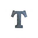 ブリキアルファベットオブジェT インテリア イニシャル ディスプレイ エンブレム プレート