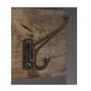 フック foldinダブル アンティーク調 おしゃれ シンプル ブラス ブロンズ 小物掛け 奥行11