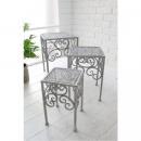 プランタースタンド アンティーク調 室内 花置き台 通販