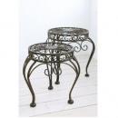 プランタースタンド アンティーク調 室内 花置き台 通販